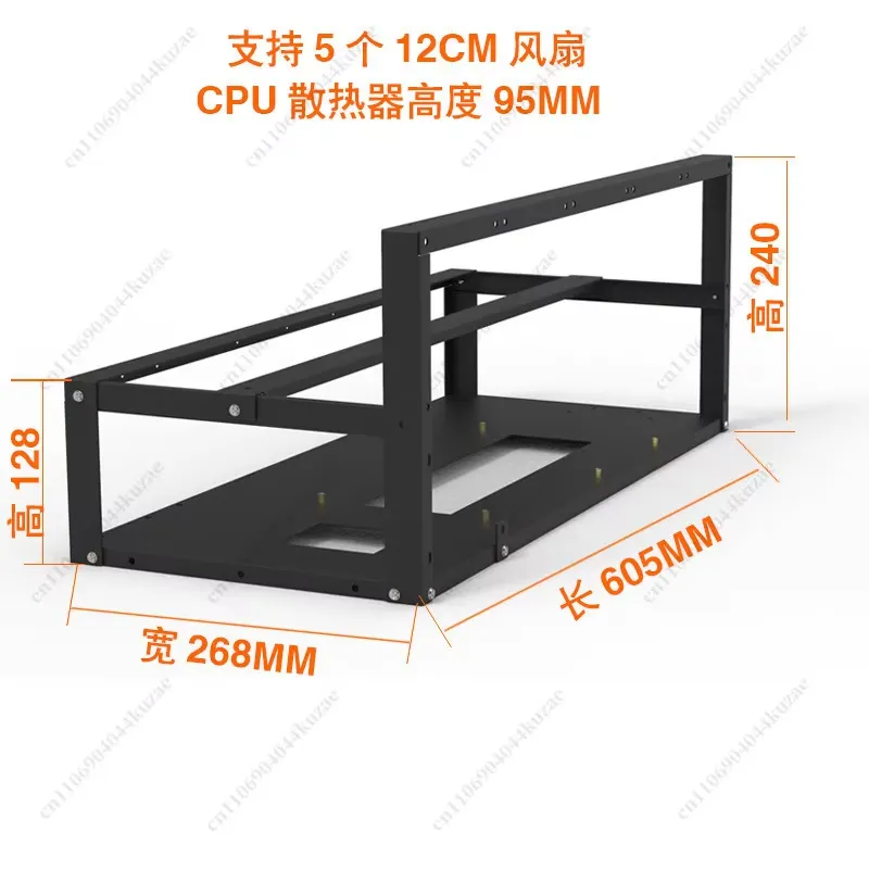 for 6/8 GPU Open Air Mining Ri - Gpu Mining Rig Frame 8 Gpu review and price