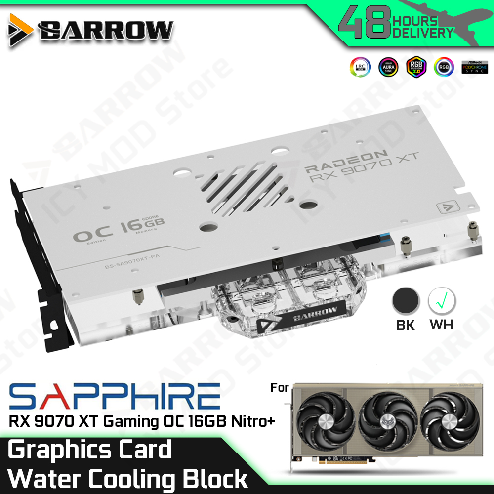 Barrow Graphics Card Water Coo - Rx 9070 16Gb review and price