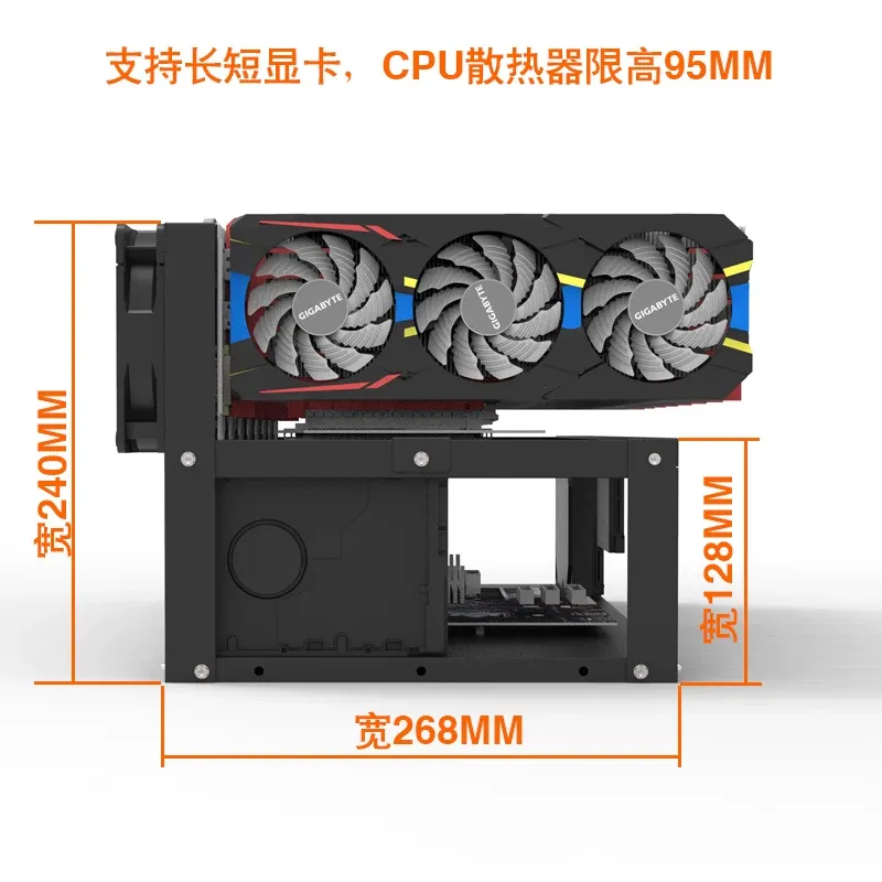 JMZ Graphics Card Stand Rack O - Gpu Mining Rig Frame 8 Gpu review and price
