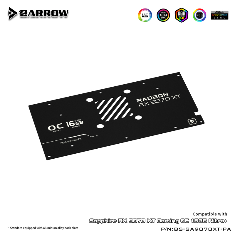 GPU Water Block For SAPPHIRE R - Rx 9070 16Gb review and price