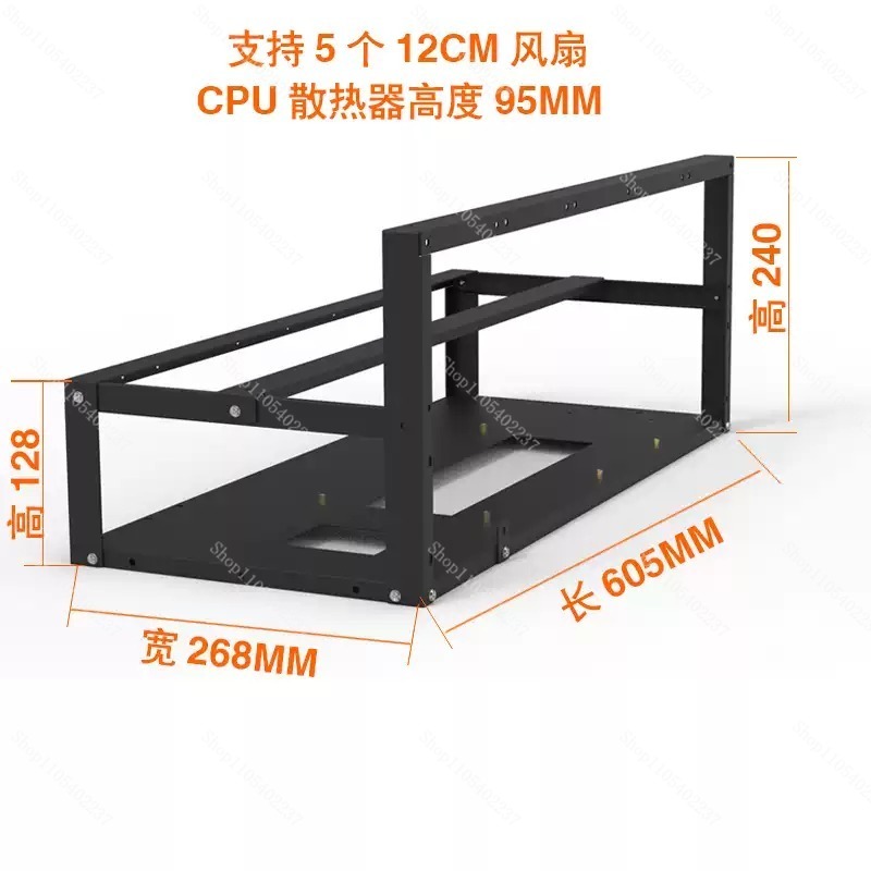 Open Frame GPU Mining Rig Fram - Gpu Mining Rig Frame 8 Gpu review and price